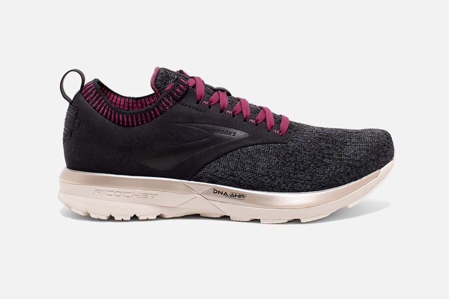 Zapatillas Running Brooks Ricochet LE Mujer Negras España OVWA74301